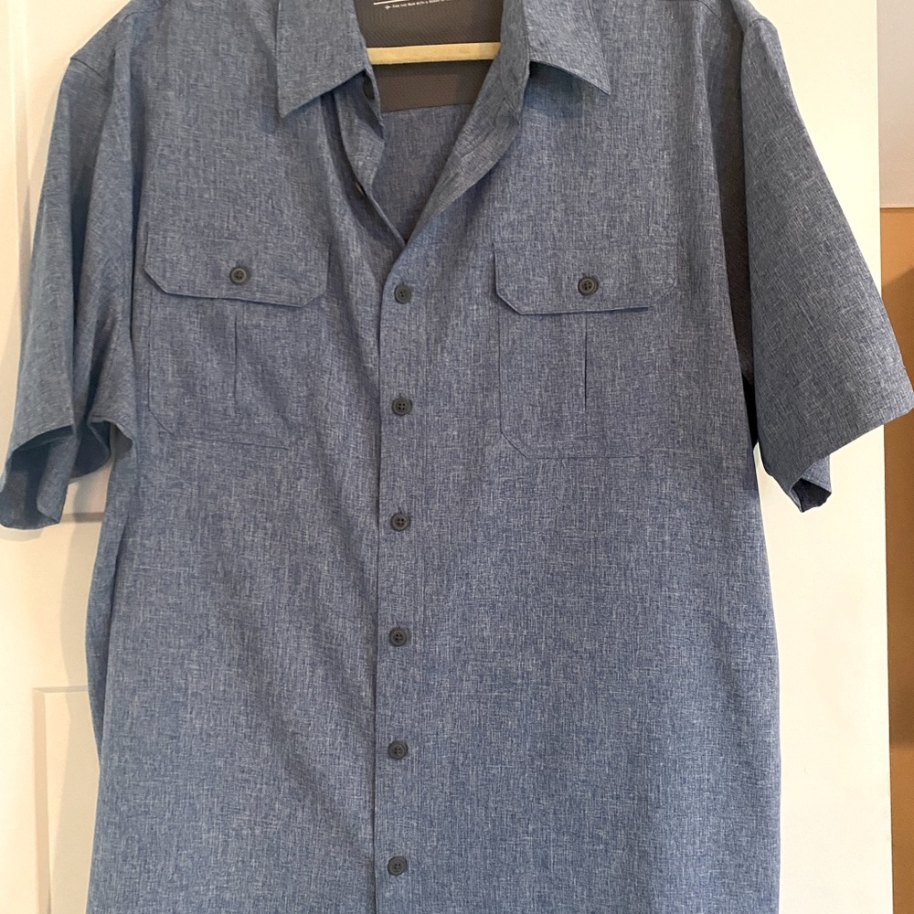 Blue Croft&Barrow men’s quick dry shirt.